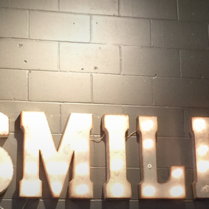 Marquee numbers or letters